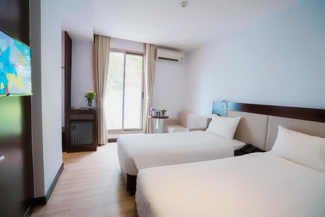 Dana Pearl Hotel Da Nang Bagian luar foto