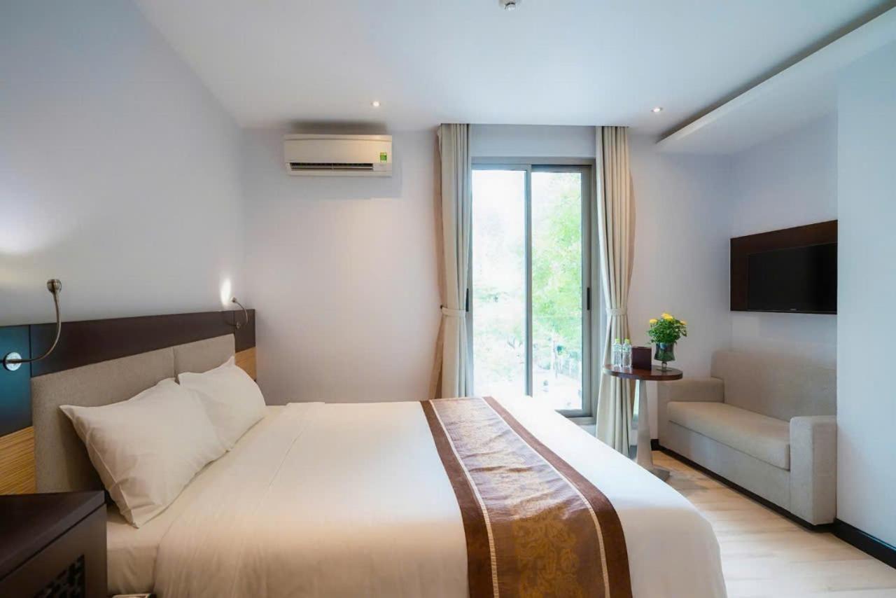 Dana Pearl Hotel Da Nang Bagian luar foto